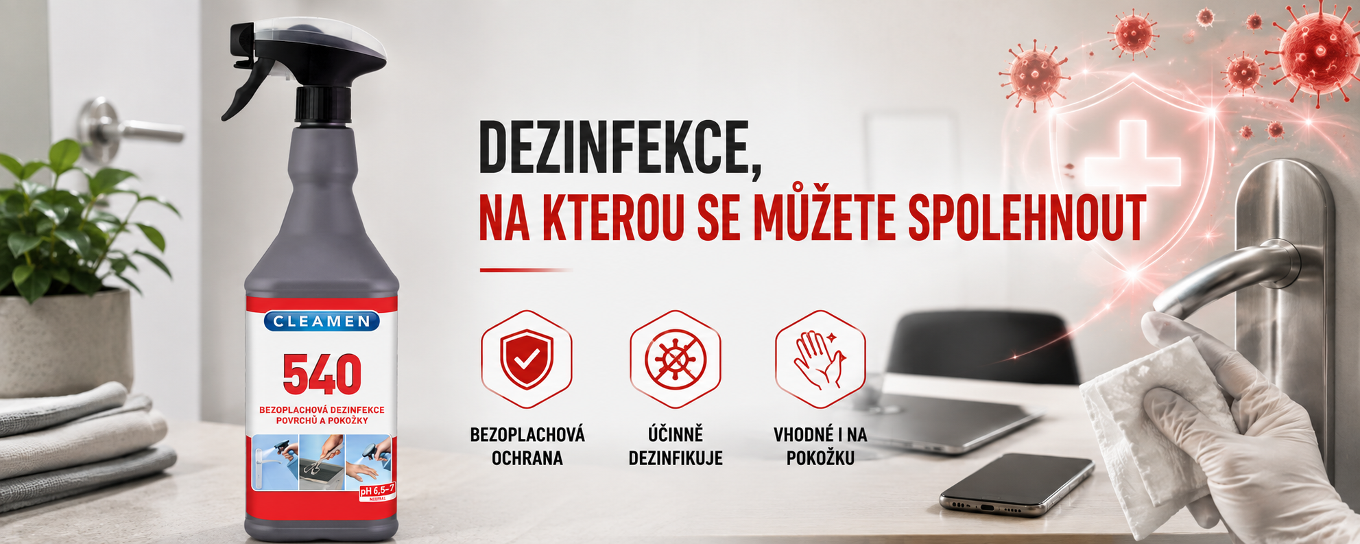 cleamen 540 dezi banner
